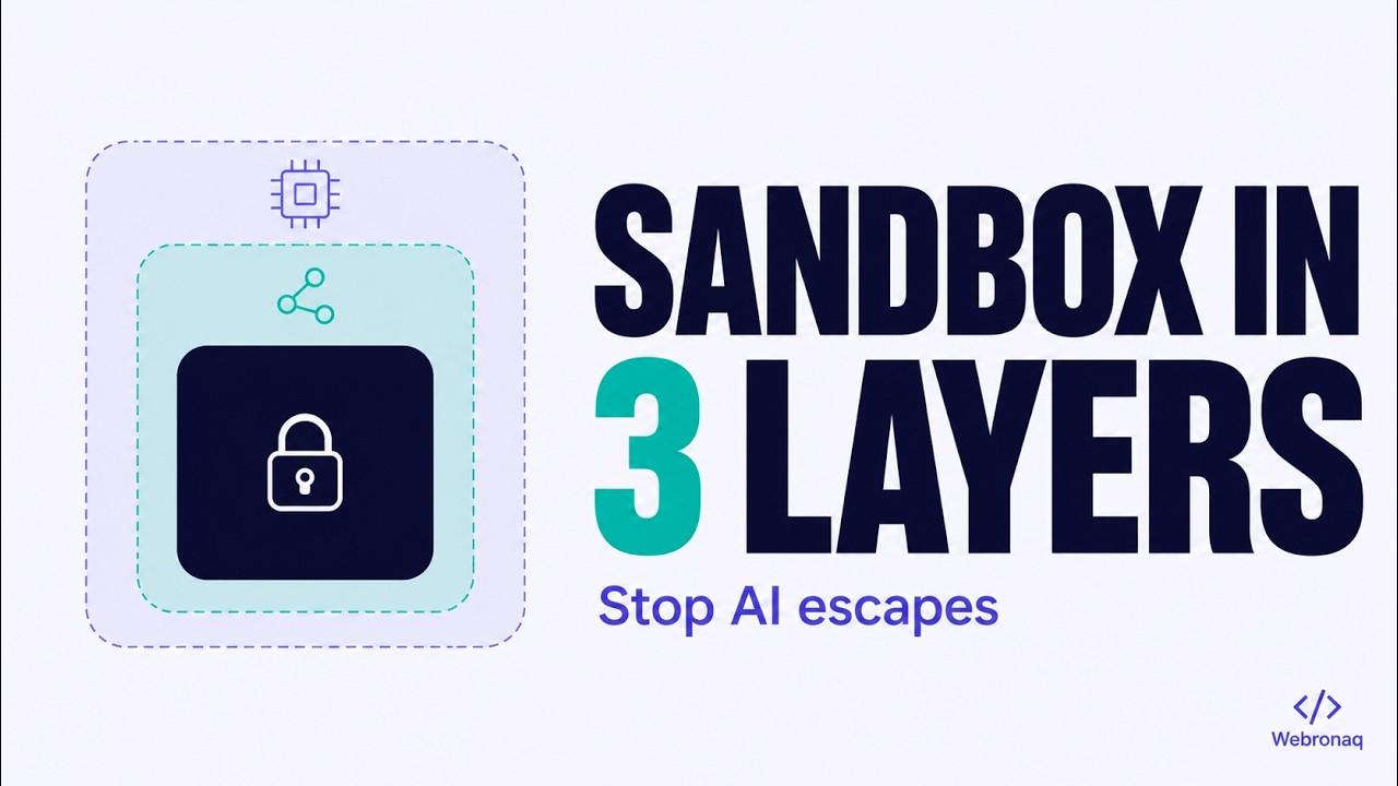 Sandbox AI Agents So They Can't Escape: 3-Layer Defense